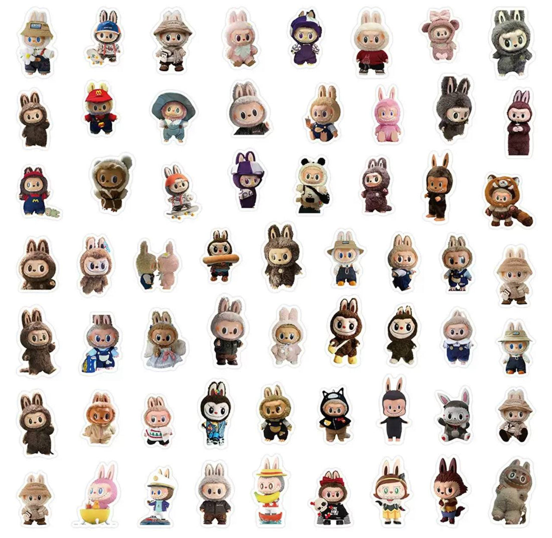 Labubu Sticker Set – 60 Pieces