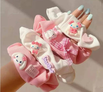 Pink Sinamorol Rubber Band Set (4 pcs)