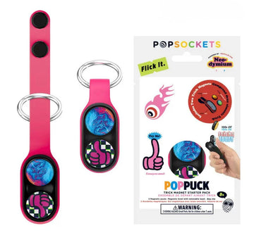 PopPuck Pink Magnetic Stress-Relief Game