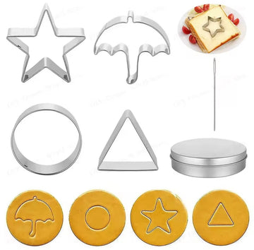 Candy Mold Set for "Squid Game"