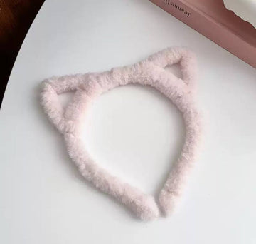 Pink Headband with Ears