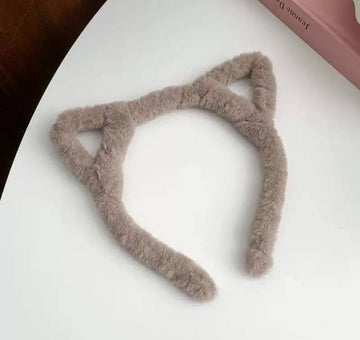 Brown Headband with Ears
