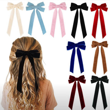 Bow Hair Clip (Color of Your Choice)