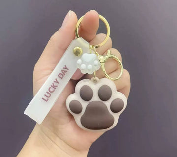 "Cat Paw" Keychain - Mocha
