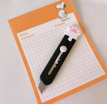 "Cat Paw" Utility Knife – Black