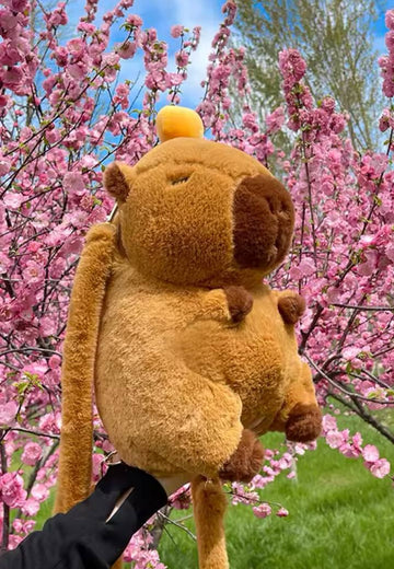 Capybara Toy Backpack