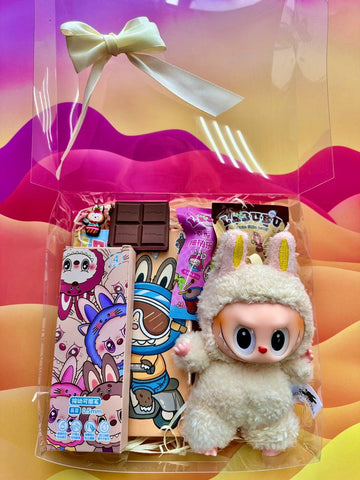 LabuBu Gift Set (toy, notebook, pens, erasers, jibits)