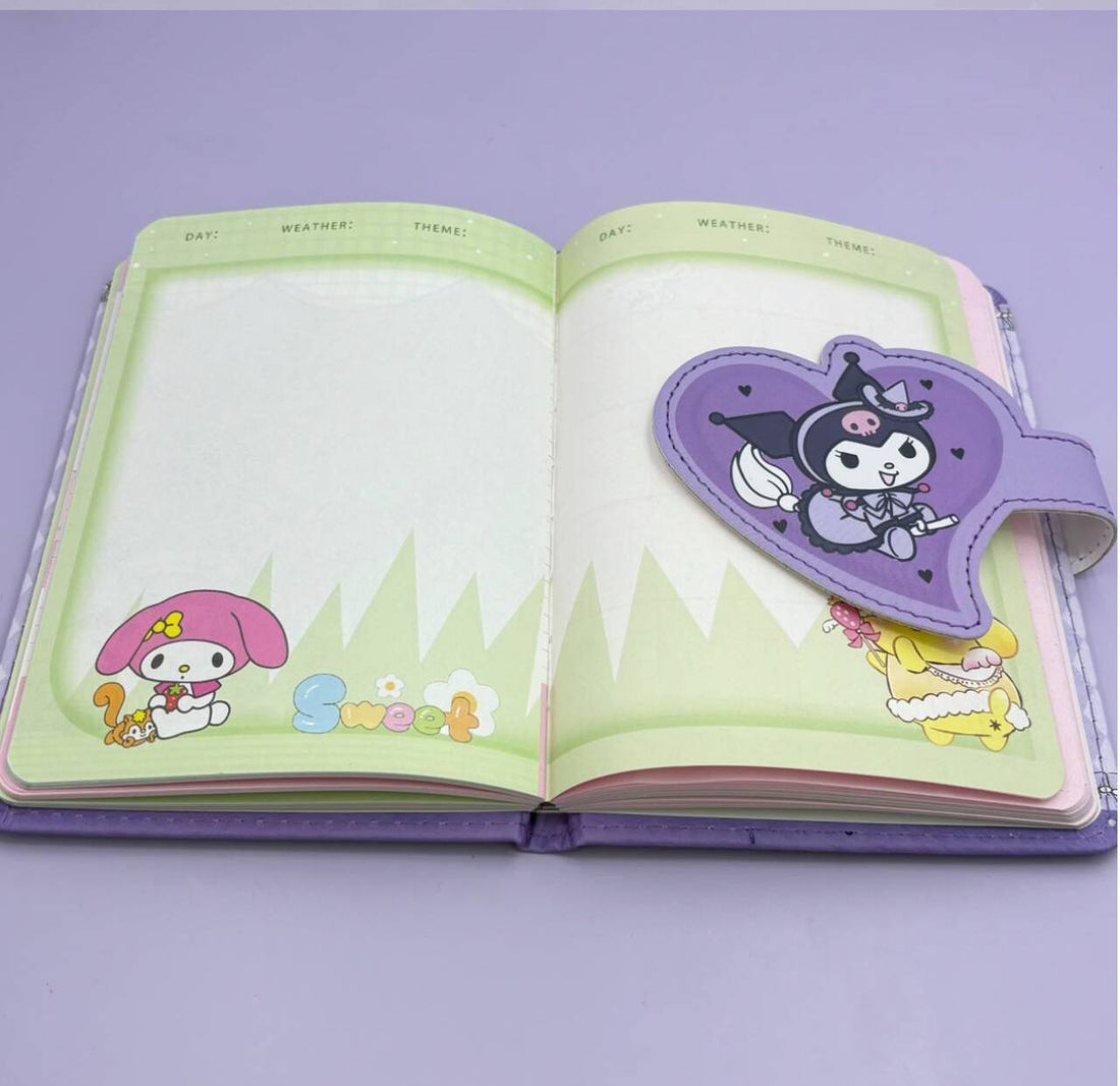 Girls' Set: Diary and Pen Kuromi