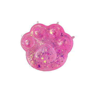 Squish Toy Paw Stress Ball - Gel Pink