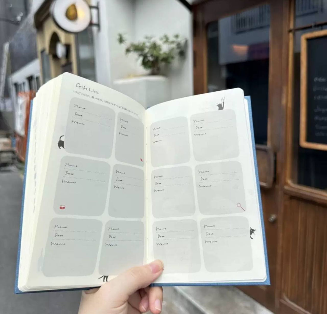 Blue Cat Notepad