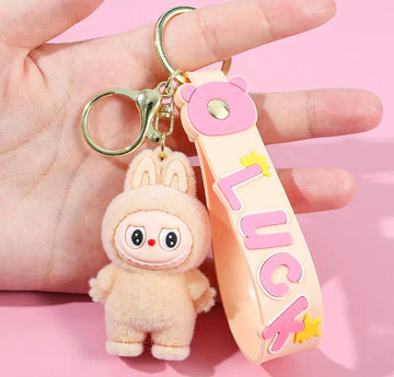 Labubu Beige Keychain