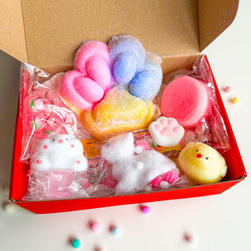 Paw Tabs: Chick, Kitten, Hamster, Oreo Squisher Set
