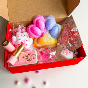 Squish Tab Paw Set, Kitten, Paw Balm