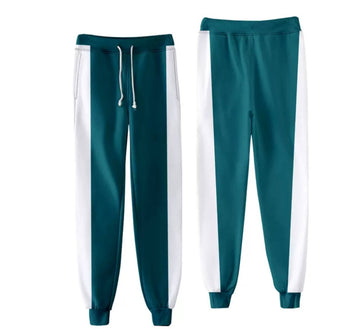 "Squid Game" Player Slim-Fit Sports Pants with Narrow Cuffs