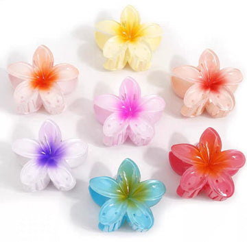 Flower Hair Clip (Glossy)