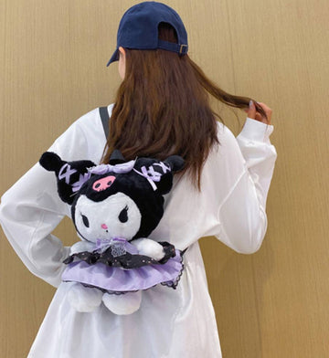 KuroMi Soft Plush Backpack