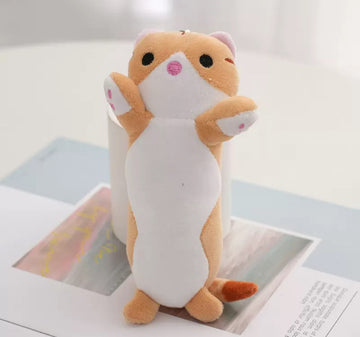 Soft Plush Keychain Cat-Baton, Ginger
