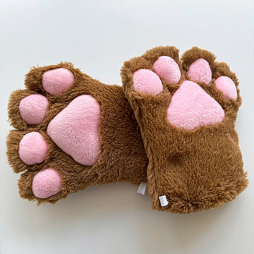 Large Brown Quadrobics Paws