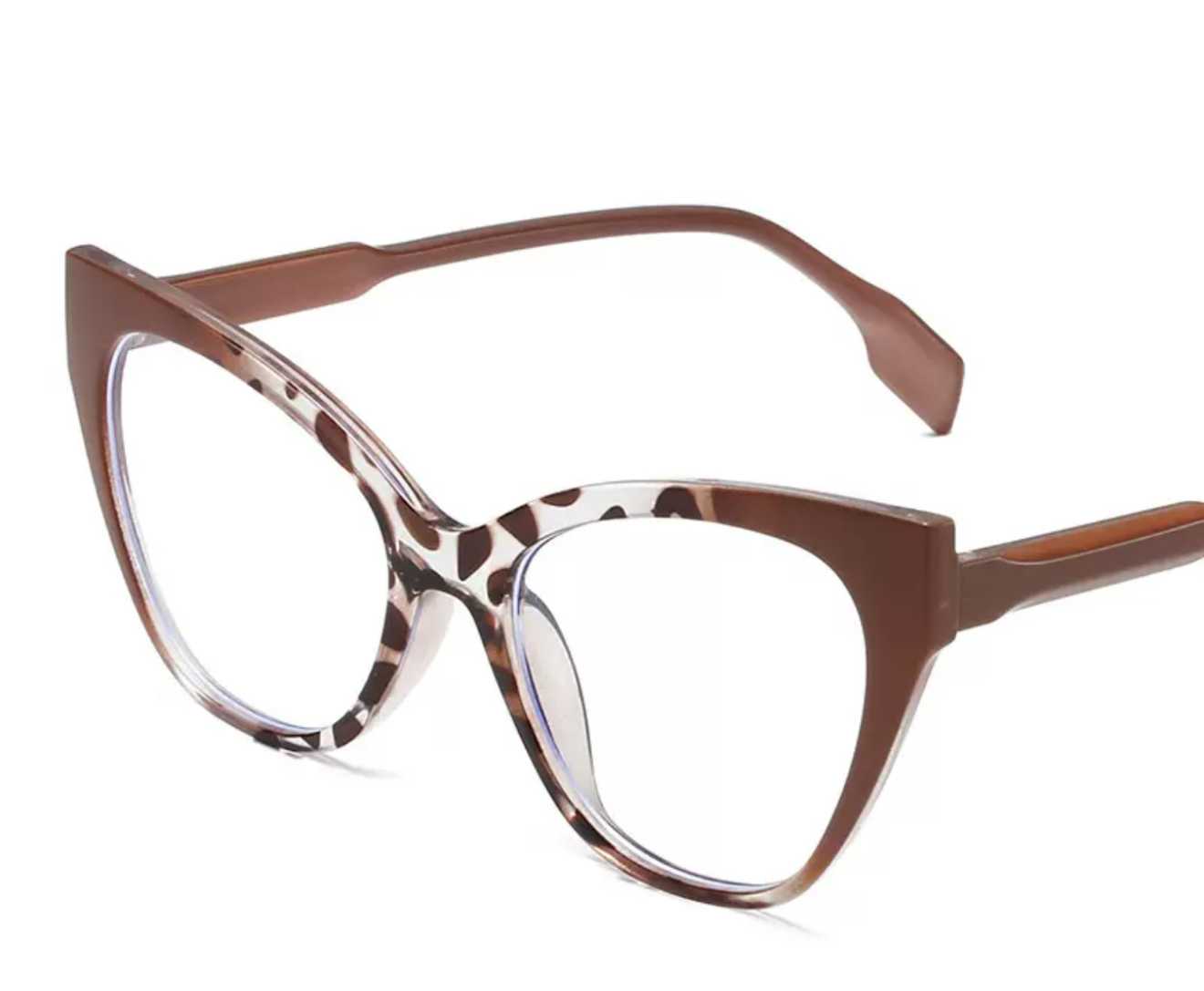 Image glasses (Leopard Beige)