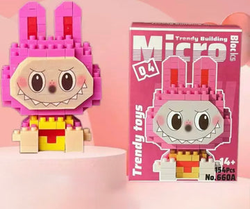 "Labubu Labubu" Construction Set - Raspberry