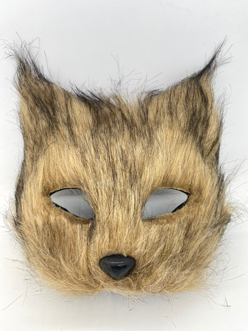 Brown Cat Mask for Quadrobics