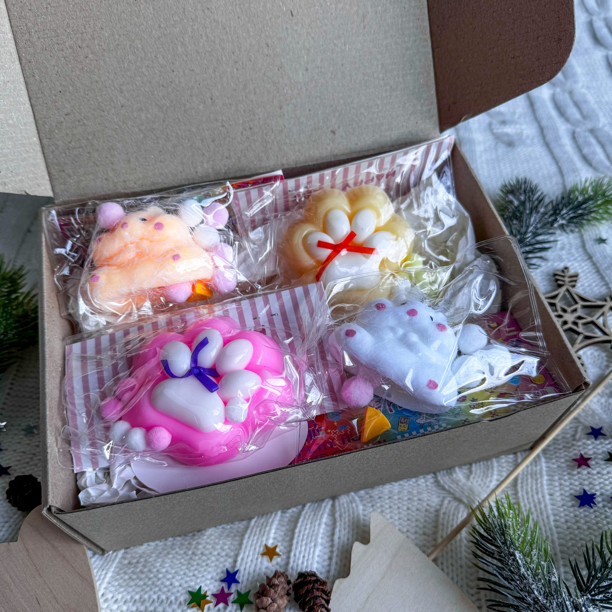 Squish Taba Paw Set + Hamster (2 pcs)