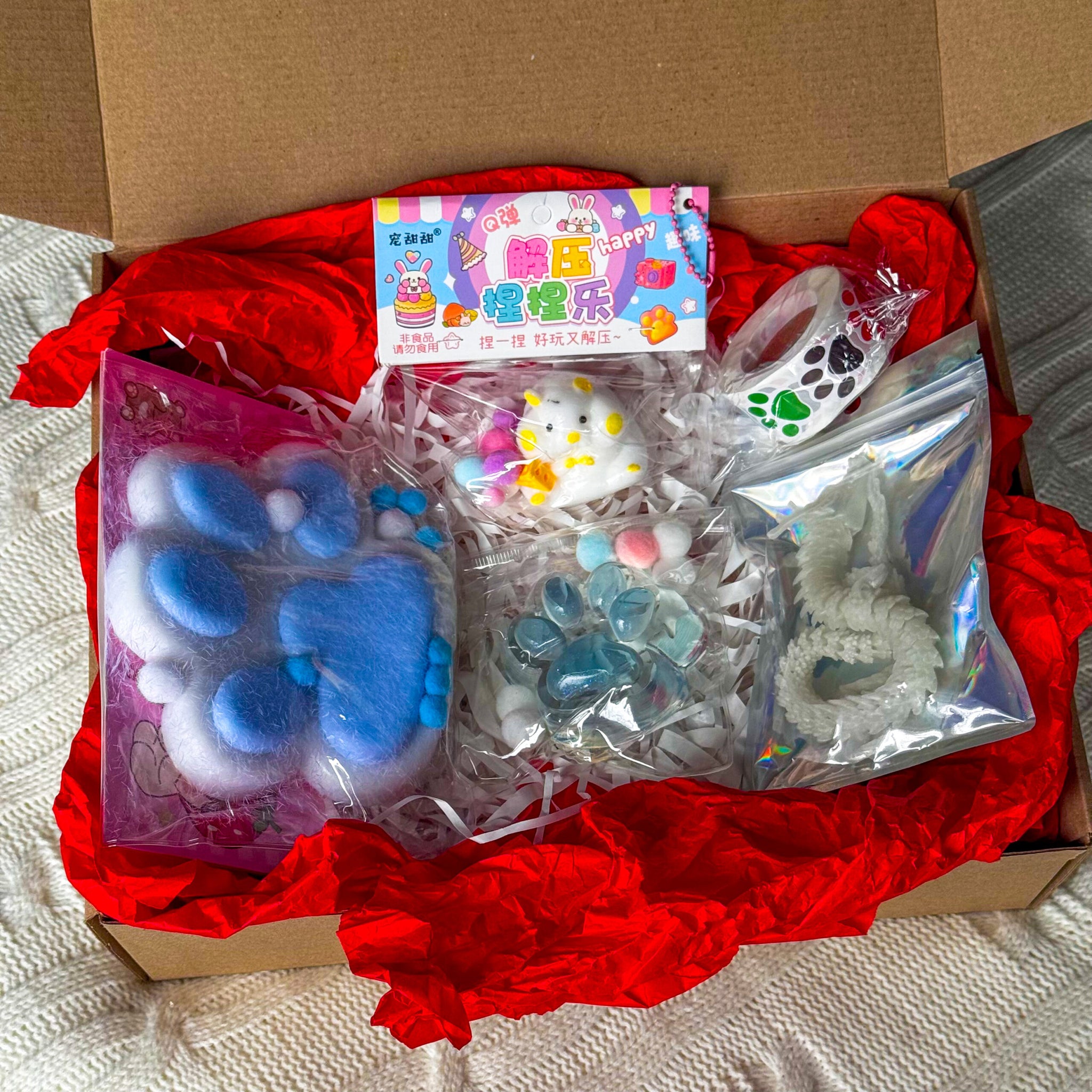 Paw Tabs, Hamster, 3D Dragon, Sticker Set Squish