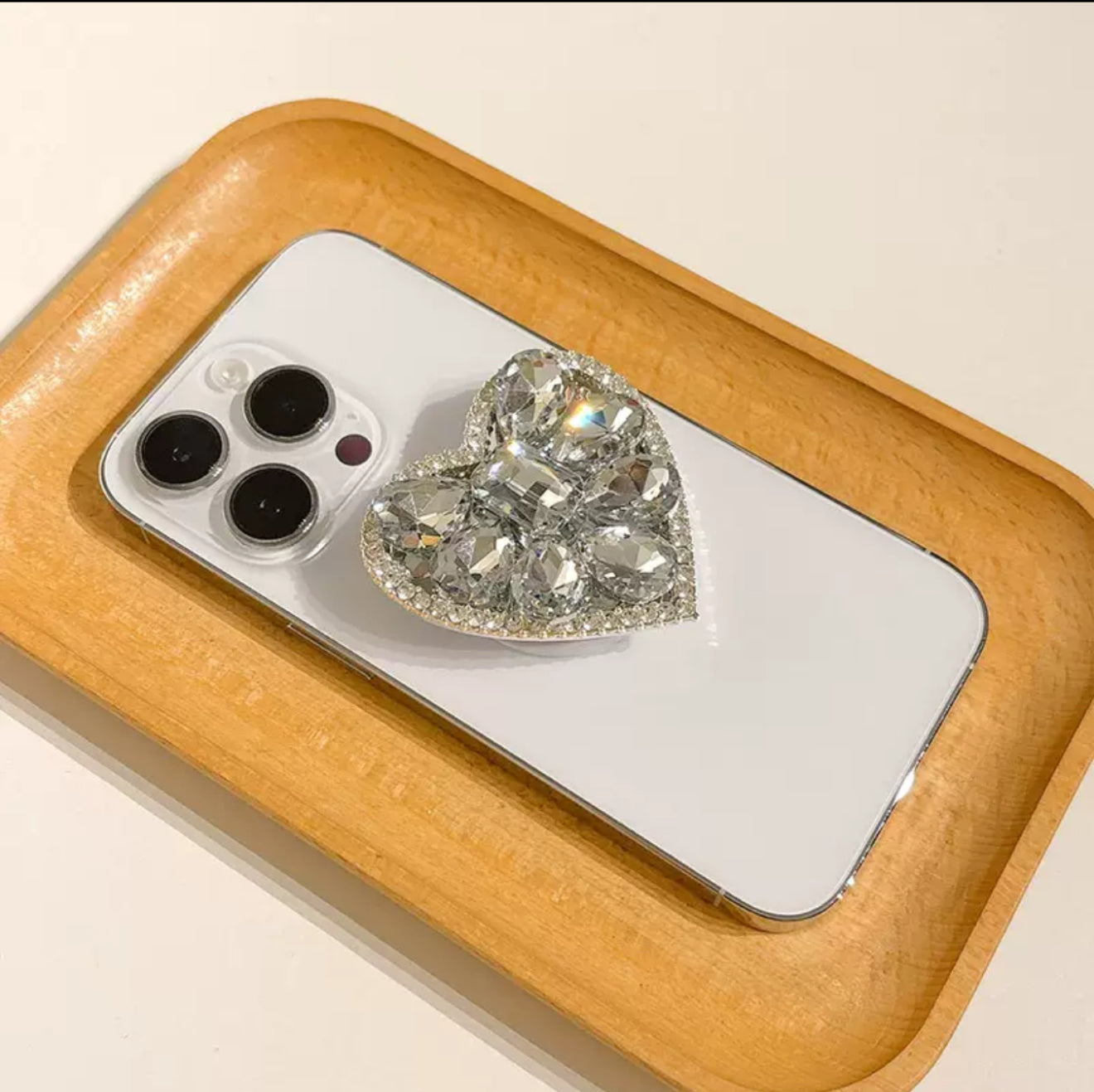PopSocket Phone Grip "Crystal Heart"