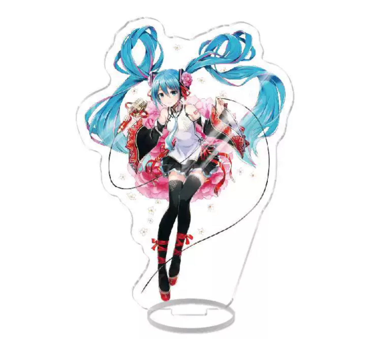 Acrylic Display Stand of Hatsune Miku Anime Vocaloid
