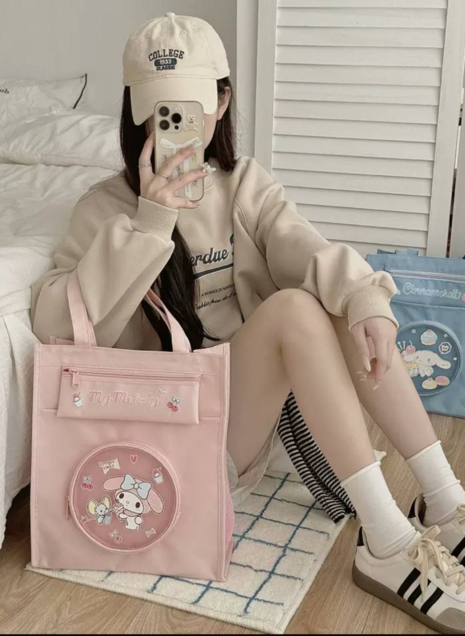 Melody Tote Bag with Pocket