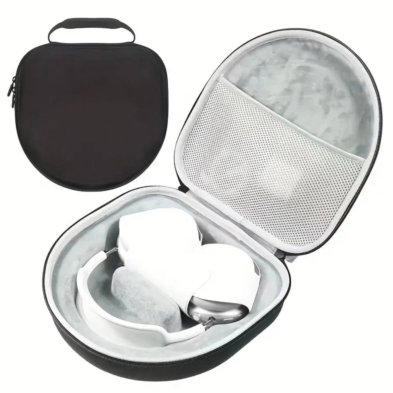 Hard case for Apple and P9 headphones – Black