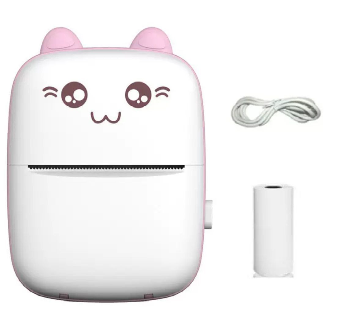 Mini Pink Thermal Printer