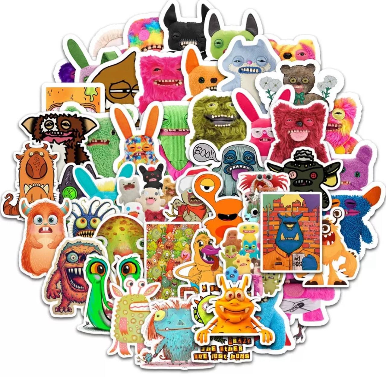 Fugglers Sticker Set (50 pieces)