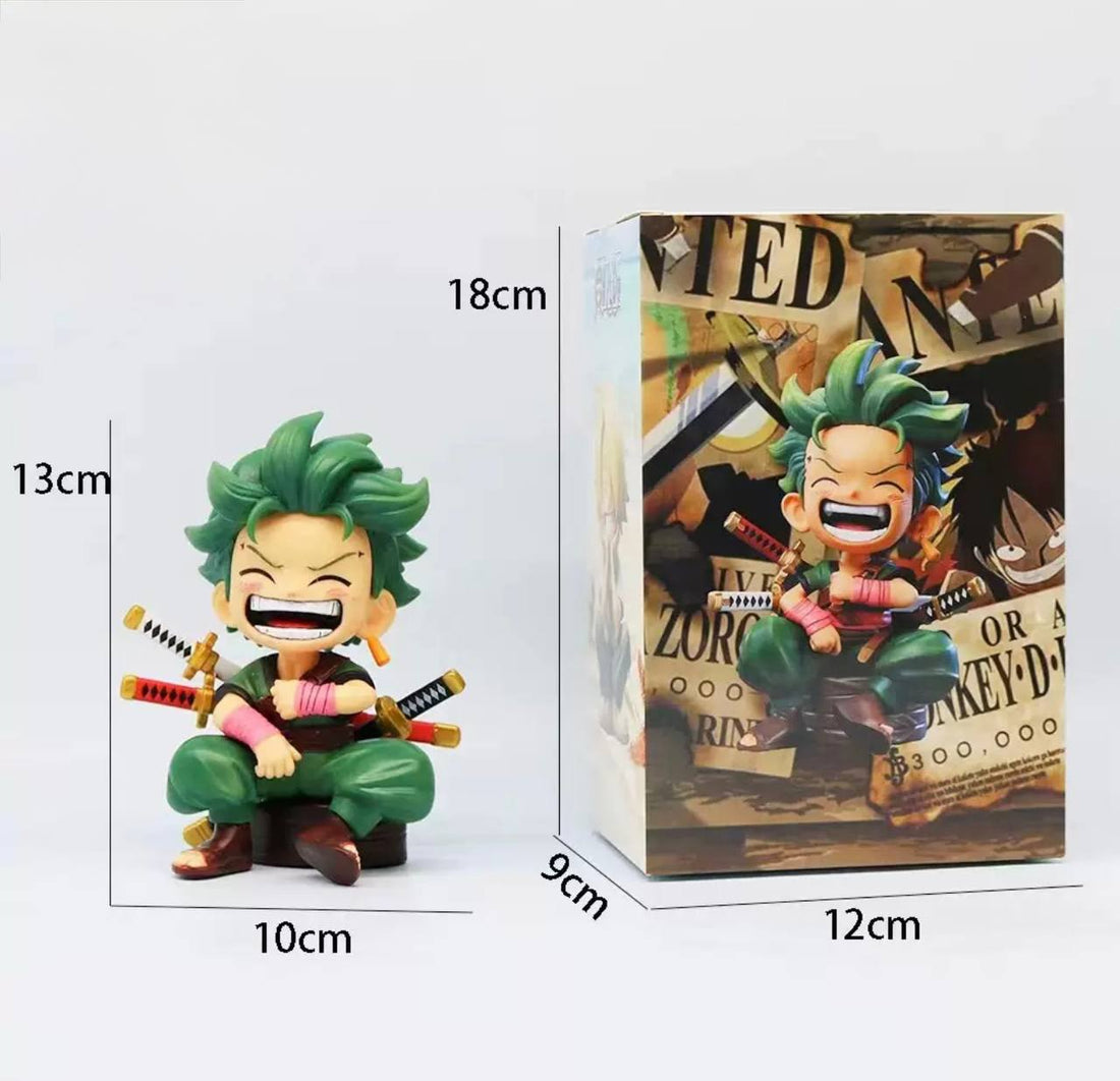 Anime "One Piece" Roanoa Zoro Figurine, 13cm