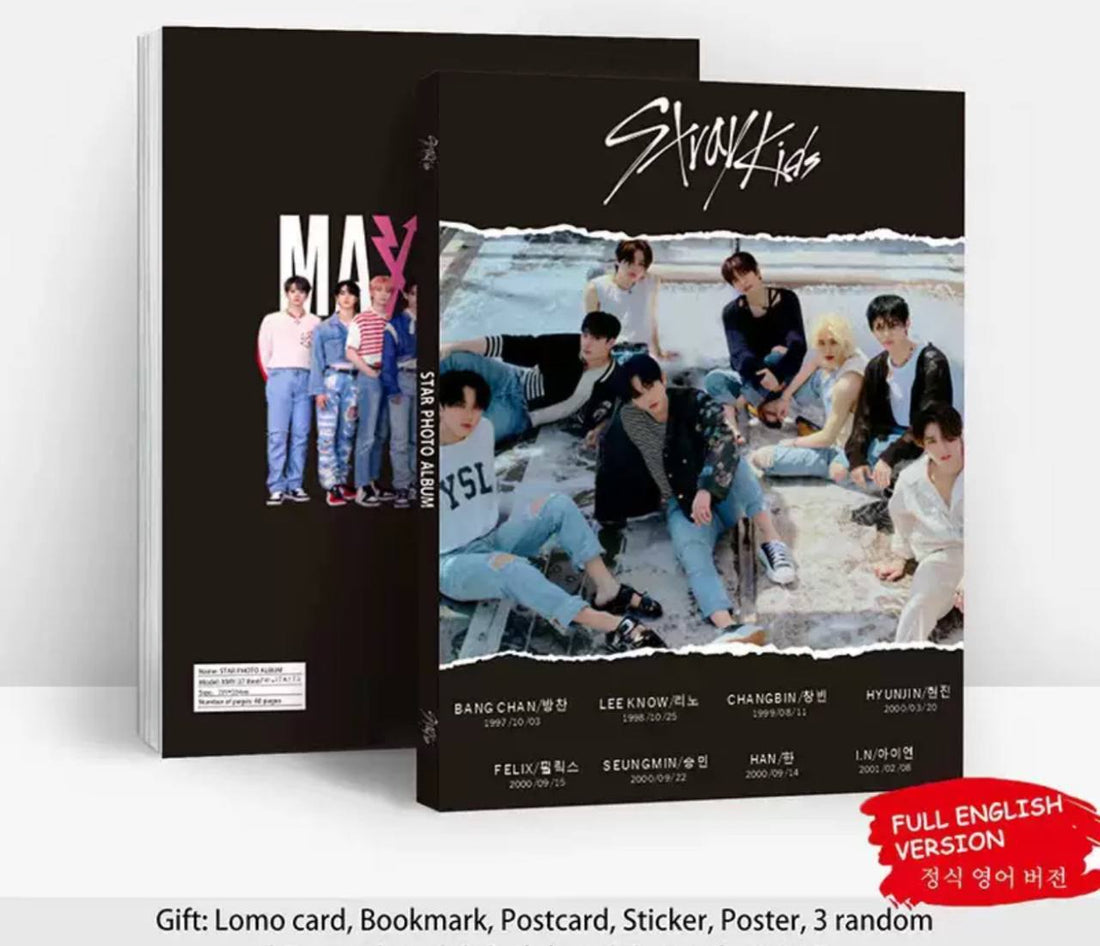 K-pop Magazine Stray Kids Stray Kids Maxident