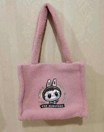 Labubu Pink Shopper Bag