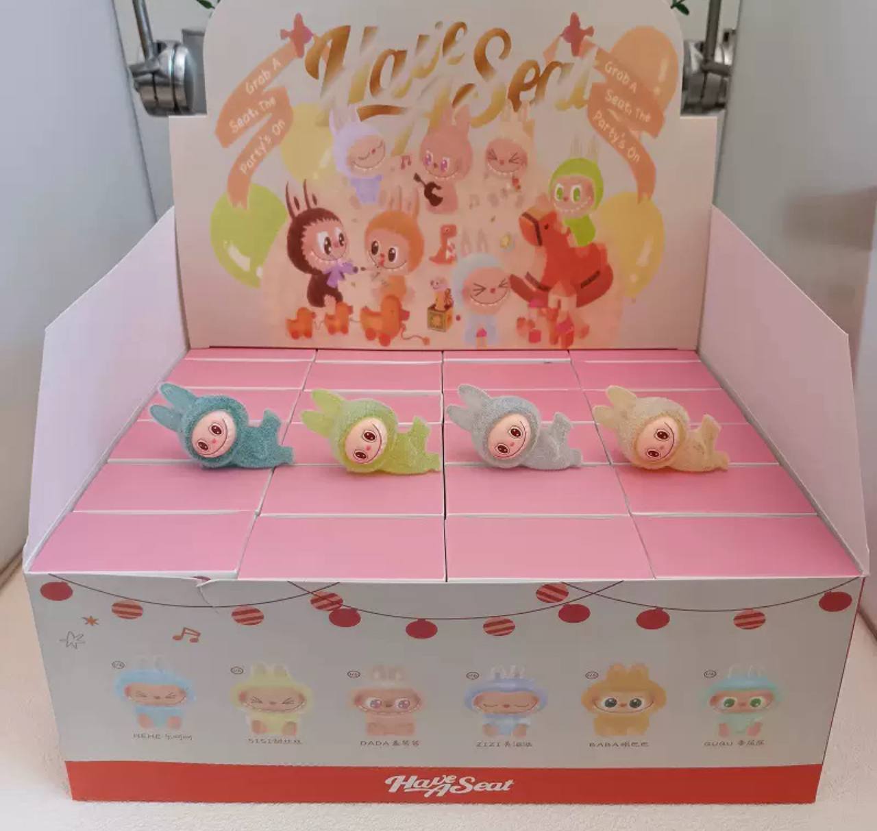 Labubu "Have a Seat" Figures (Blind Box / Surprise Random)