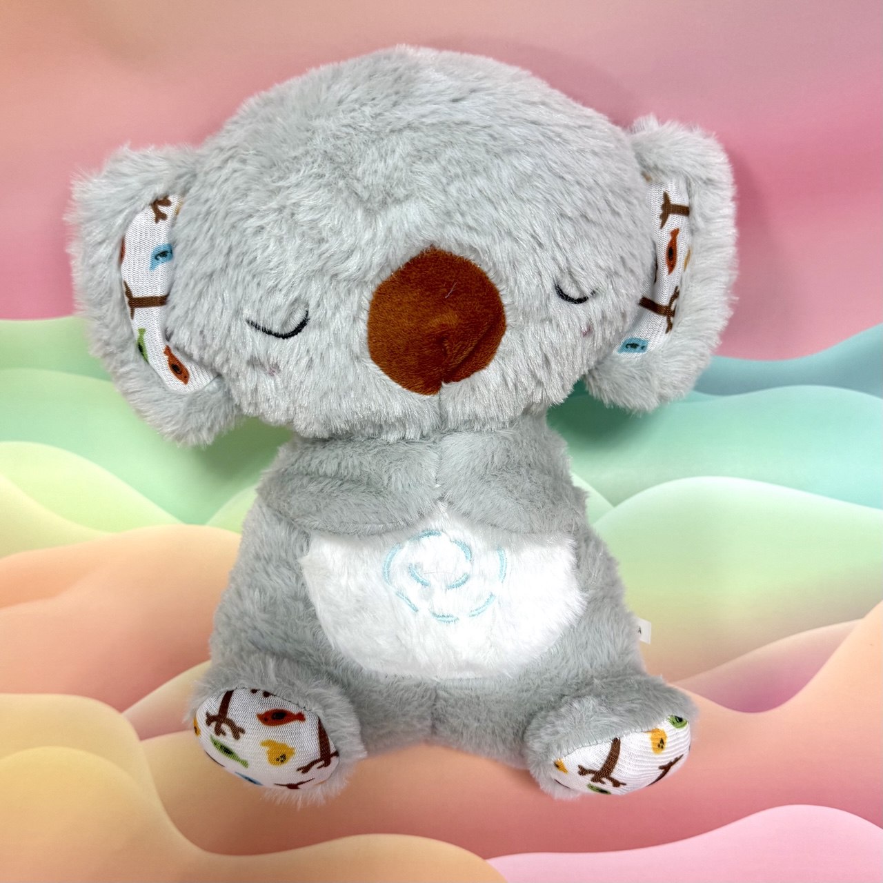 Breathable Plush Koala for a Sweet Sleep - Gray