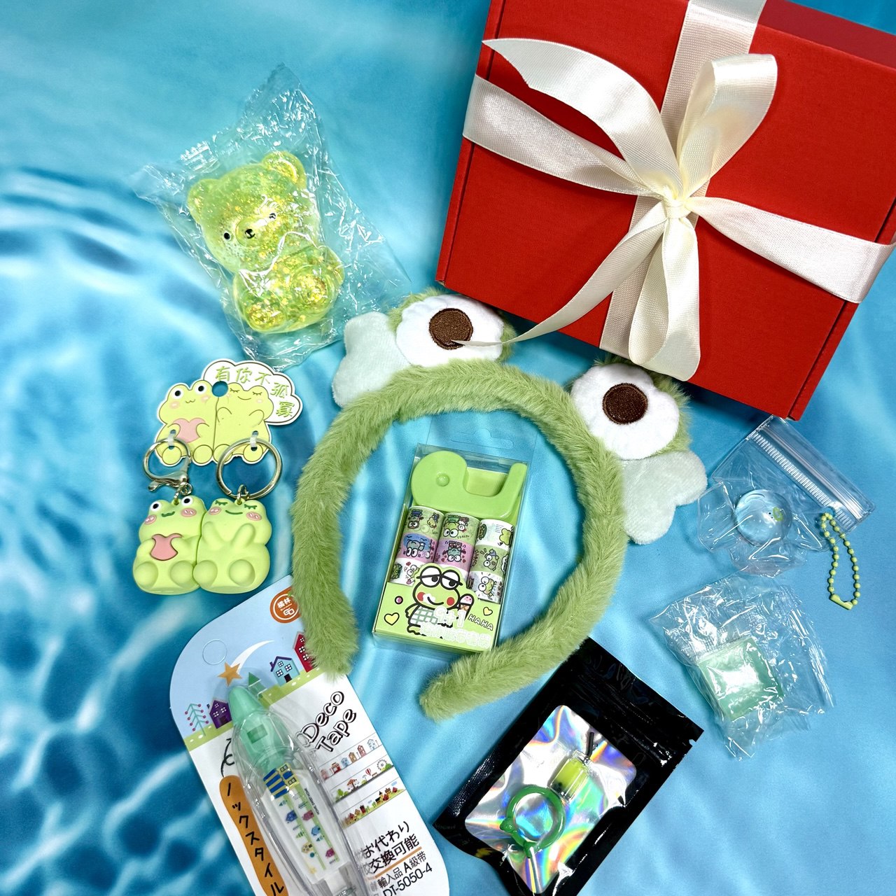 Frog Themed Gift Set