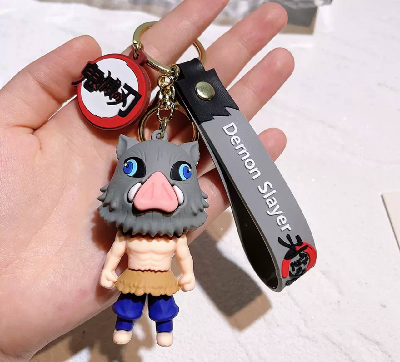 Demon Slayer-Inosuke Hashibira Keychain – The Demon-Disposing Blade