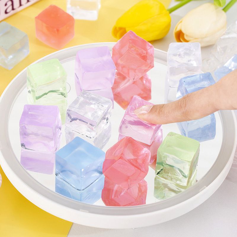 Squish Tab Hands Set: Chick, Teddy Bear, Hamster