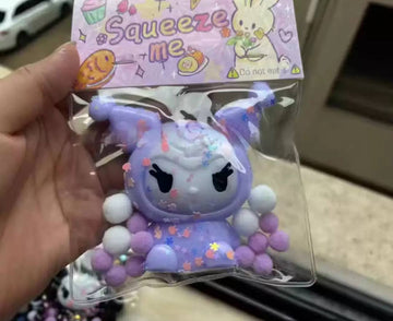 Squish Tap Anti-Stress Kuromi Purple
