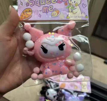 Squish Tap Anti-Stress Kuromi Pink