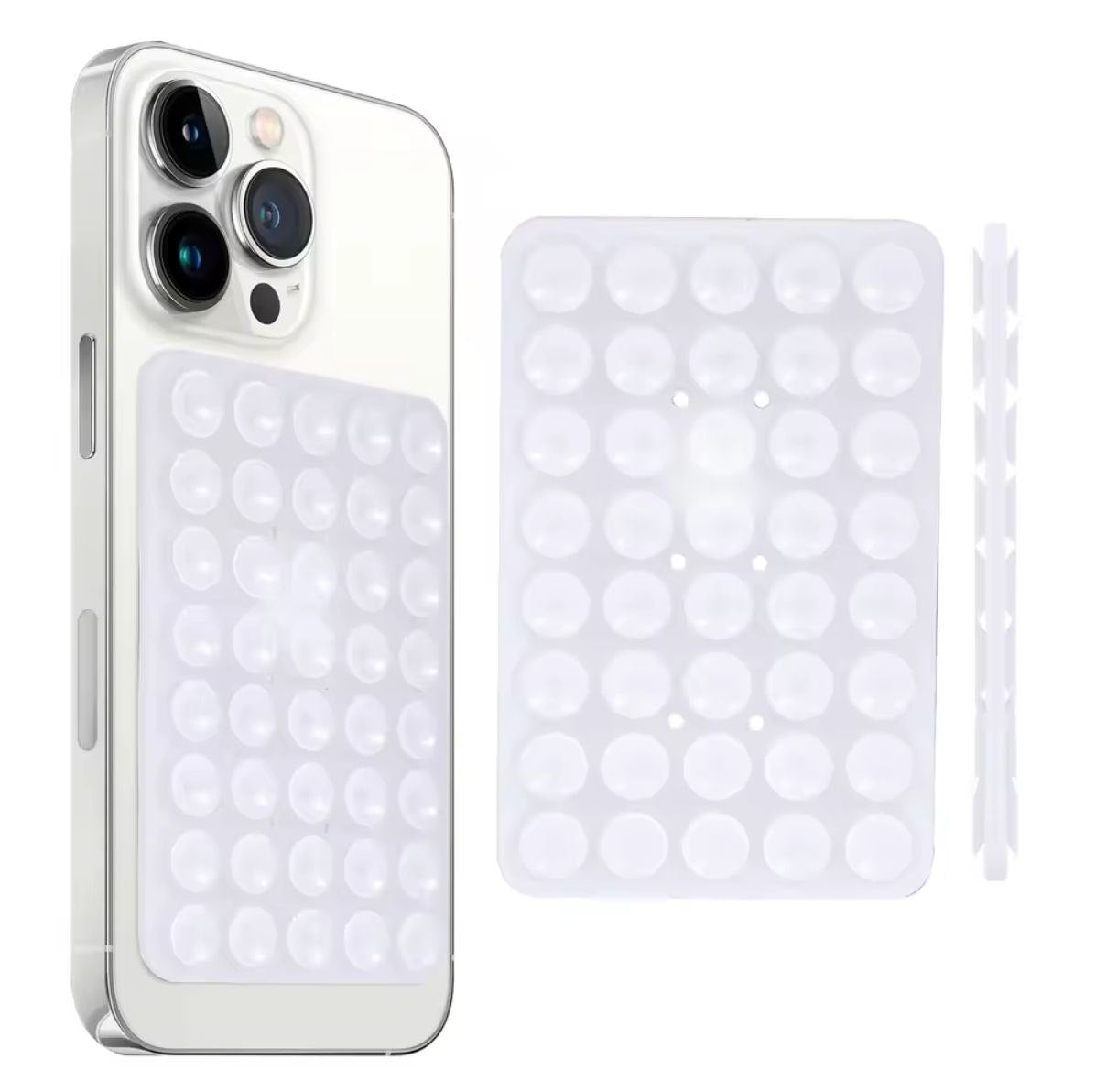 Universal Phone Holder with Suction Cups – Clear